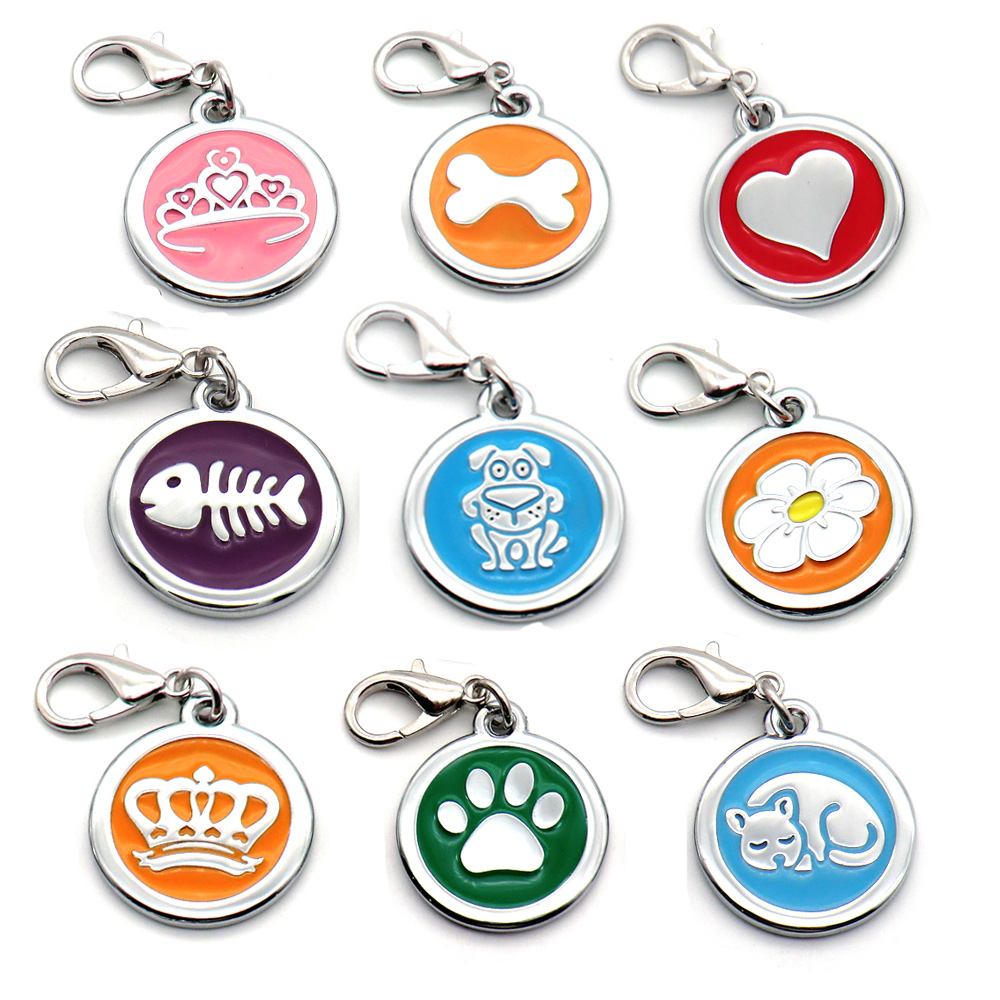 Pet Supplies Wholesale - Großhandel 20Pcs Hund Tag Eingraviert Individuelles