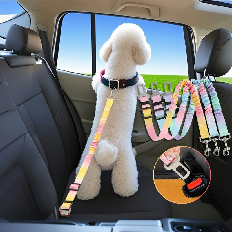 Pet Supplies In Bulk - Auto-Sicherheitsgurtschnur. Die Farbverlaufsfarbene Zugleine kann in