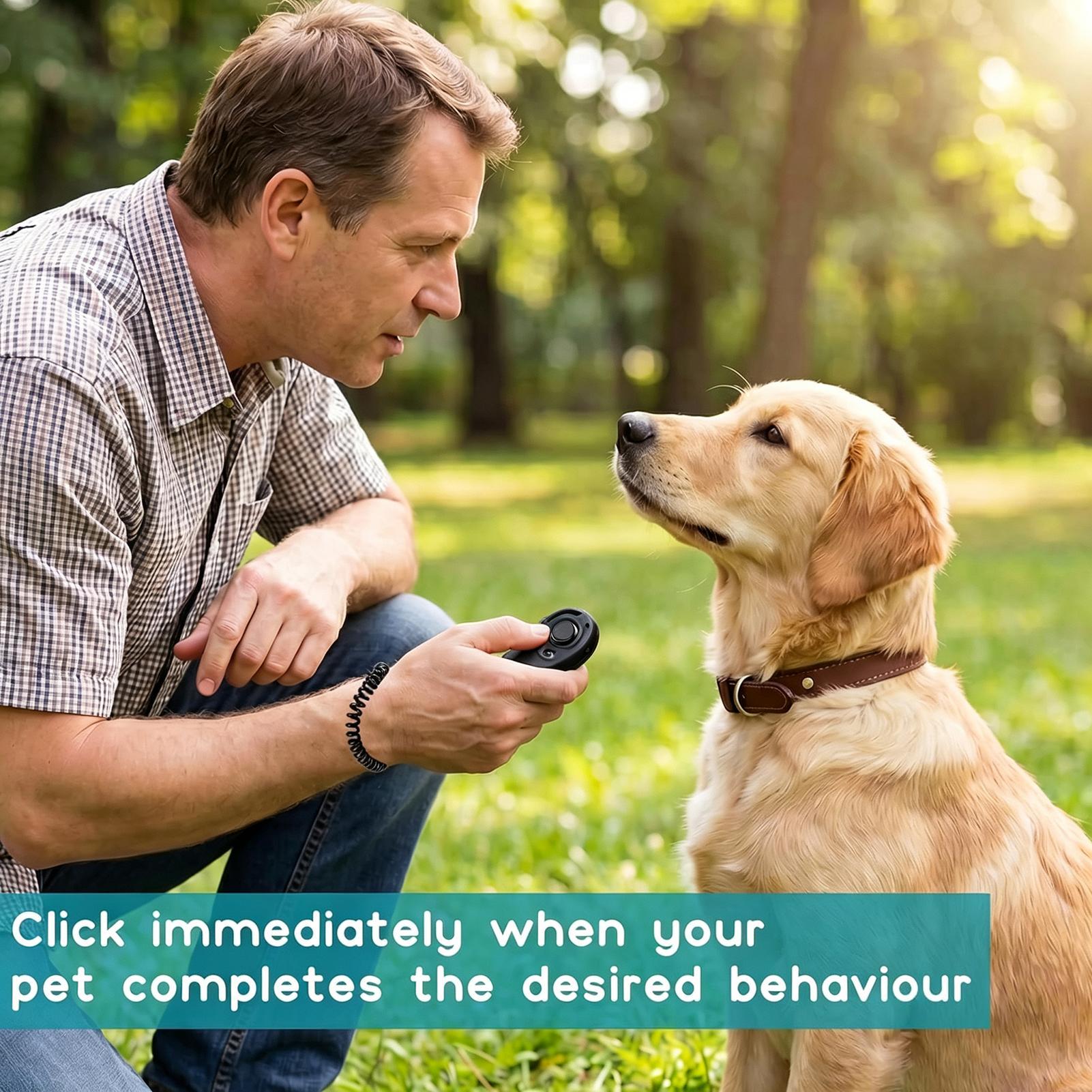 Training Clicker Dog - Clicker für Hundetraining, Korrekturwerkzeug für Haustiere