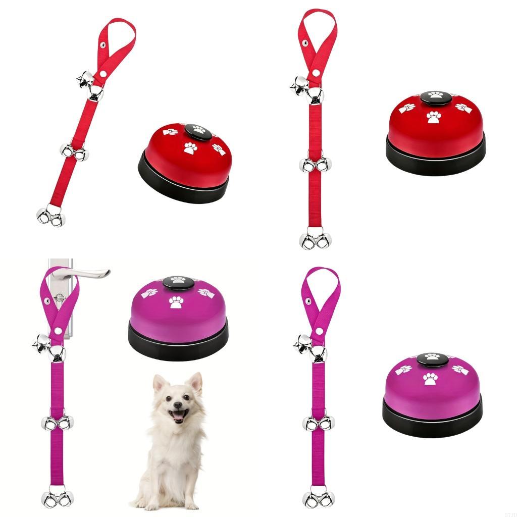Training Clicker Dog - 2PCS Haustier Türklingel Seil Mit Metall