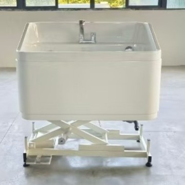 Pet Supplies In Store - Haustierbadewanne, Tierhandlung, elektrischer Lift, Katze, Katze,