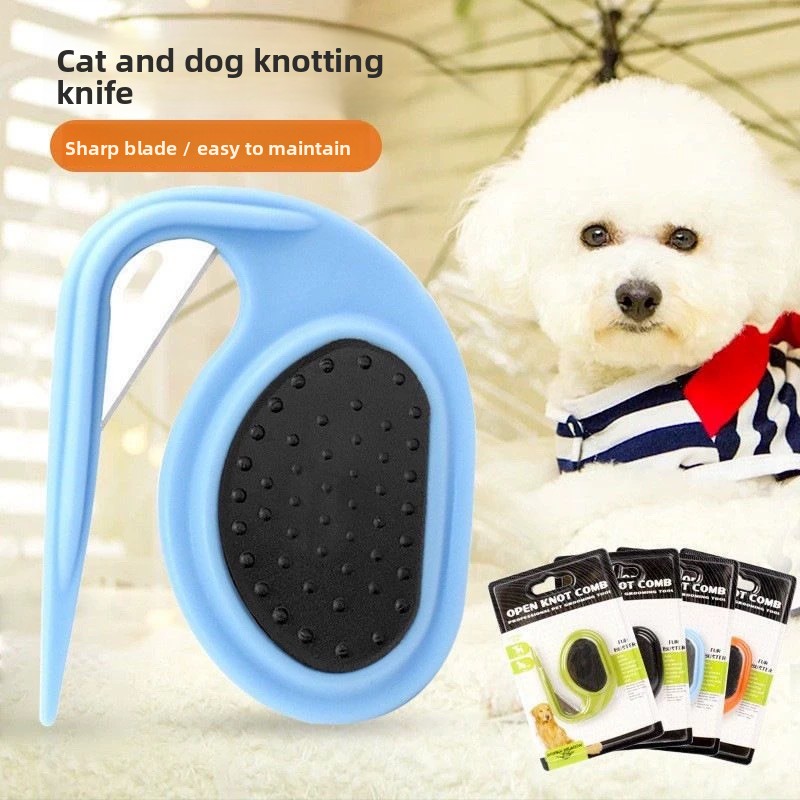 Pet Supplies In Store - Entwirrkamm für Katzen und Hunde, Haarentwirrungsmesser,
