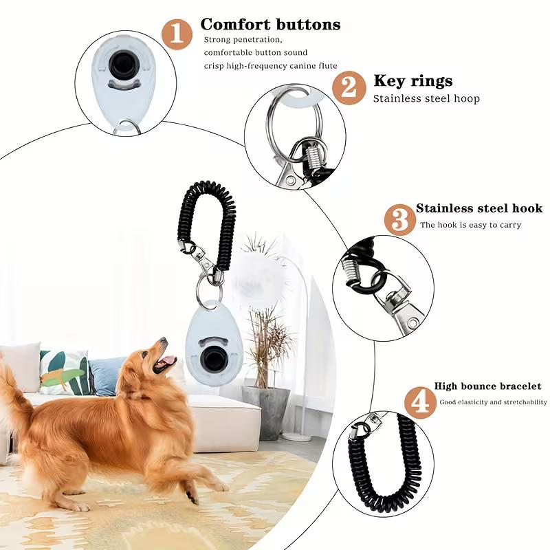 2-in-1 Hundetraining-Klicker a – Training Clicker Dog Bewertung und Preis