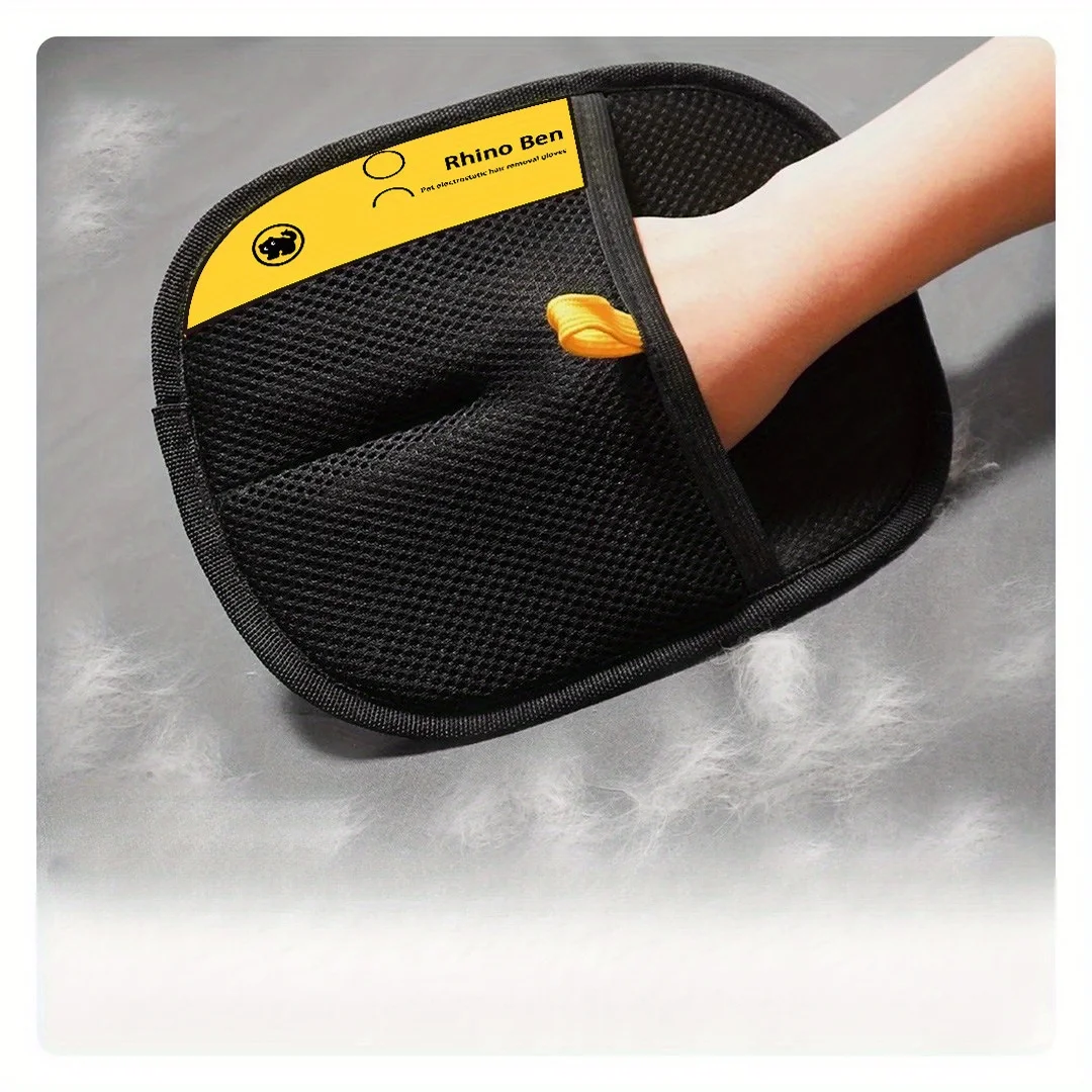 2-teilige Tierhaarentfernungsh – Pet Grooming Glove Bewertung und Preis