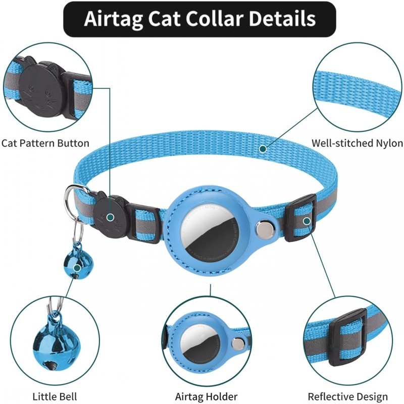 Für Apple Airtag Fall Katze Kr – Pet Gps Tracker Collar Bewertung und Preis
