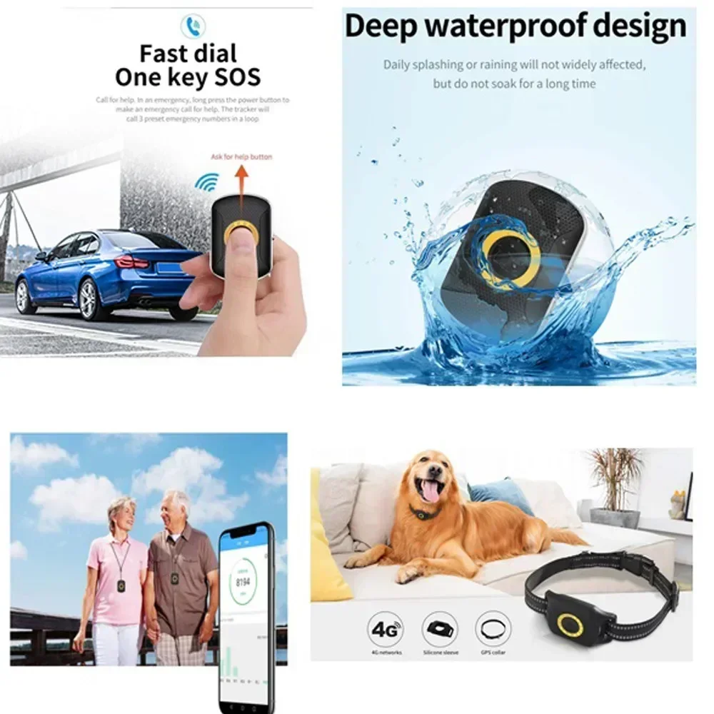 4G GPS-Tracker Wasserdichter H – Pet Gps Tracker Collar Bewertung und Preis