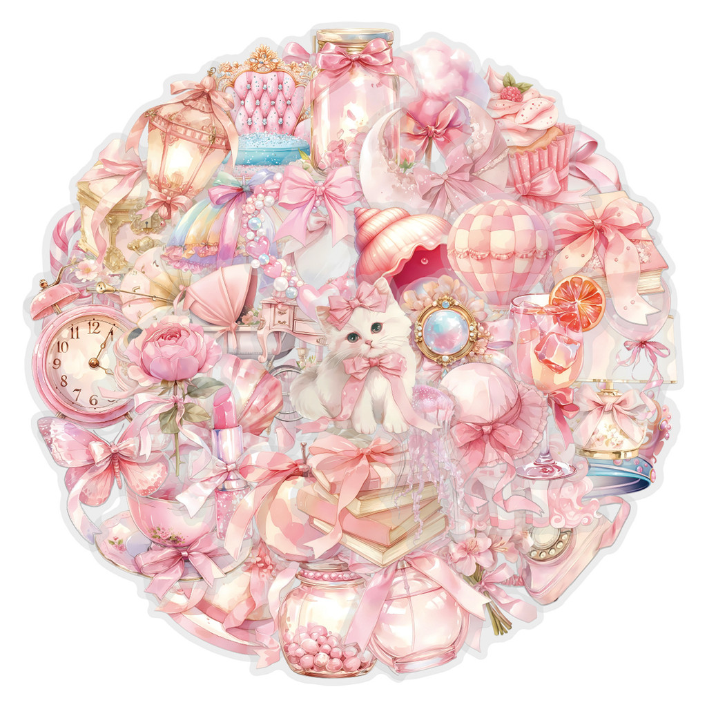 60 Stück Rosa Coquette-Aufkleb – Pet Supplies In Store Bewertung und Preis