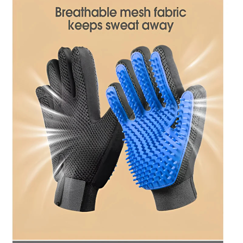 Tierhaar-Handschuhkamm für Hun – Pet Grooming Glove Bewertung und Preis
