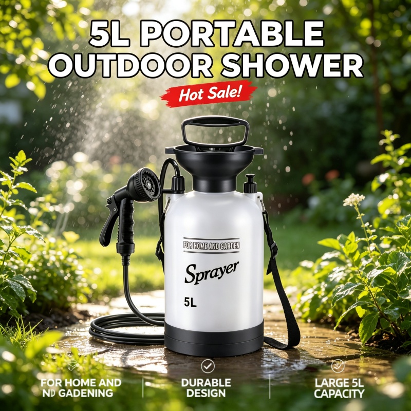 5L Tragbare Campingdusche Manu – Pet Supplies Outlet Bewertung und Preis
